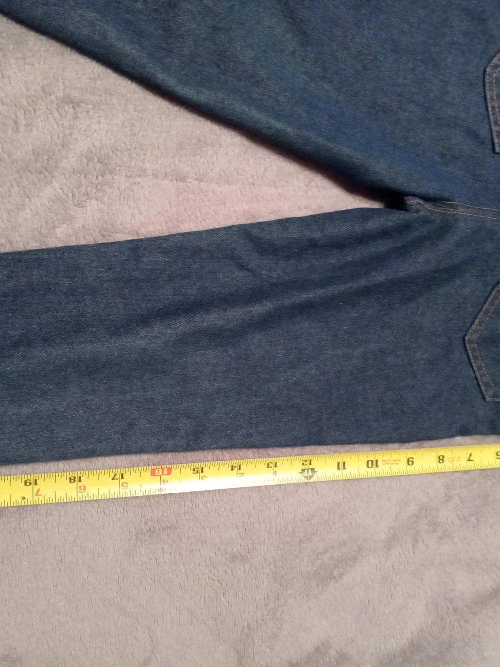 Denim Overalls with Front Pocket - Blue